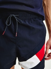 Tommy Hilfiger Blue Medium Drawstring Swim Shorts - Image 3 of 4