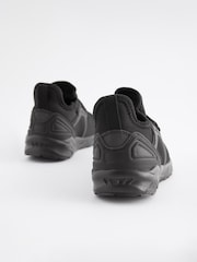 Black Sole Elastic Lace Trainers - Image 4 of 11