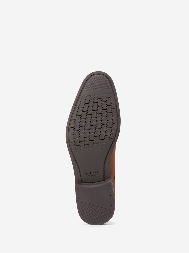 Cole Haan Brown Harmon Grand Cap Toe Oxford Shoes - Image 6 of 6 Cole Haan Brown Harmon Grand Cap Toe Oxford Shoes - Image 6 of 6