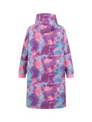 Mountain Warehouse Pink Kids Snug Borg Lined Hooded Blanket - Image 2 of 5