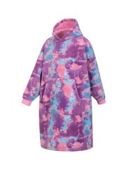 Mountain Warehouse Pink Kids Snug Borg Lined Hooded Blanket - Image 4 of 5