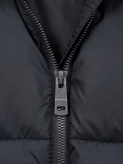 Mountain Warehouse Black Kids Voltage Water-resistant Padded Jacket - Image 5 of 5