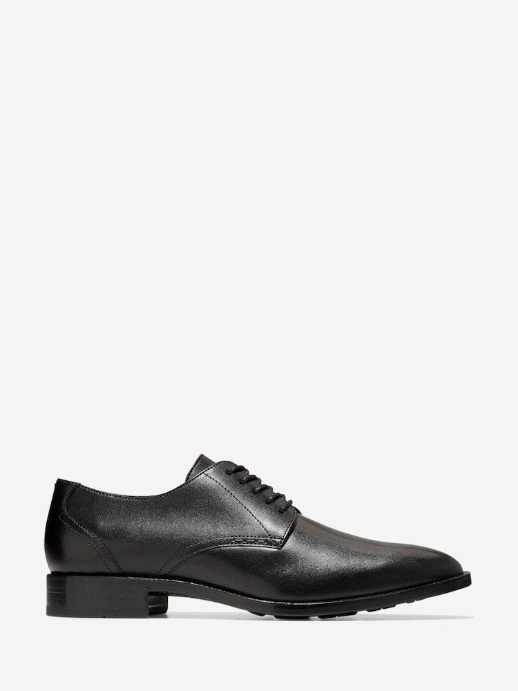 Cole Haan Black Hawthorne Plain Toe Oxford Shoes - Image 1 of 6 Cole Haan Black Hawthorne Plain Toe Oxford Shoes - Image 1 of 6
