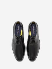 Cole Haan Black Hawthorne Plain Toe Oxford Shoes - Image 3 of 6