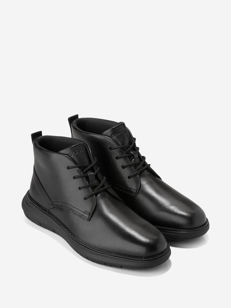 Cole Haan Black Grand Remix Chukka Boots - Image 2 of 6 Cole Haan Black Grand Remix Chukka Boots - Image 2 of 6