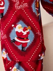Chelsea Peers Kids Cotton Christmas Santa Songbook Print Long Pyjamas Set - Imagen 5 de 10