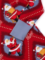 Chelsea Peers Kids Cotton Christmas Santa Songbook Print Long Pyjamas Set - Imagen 9 de 10