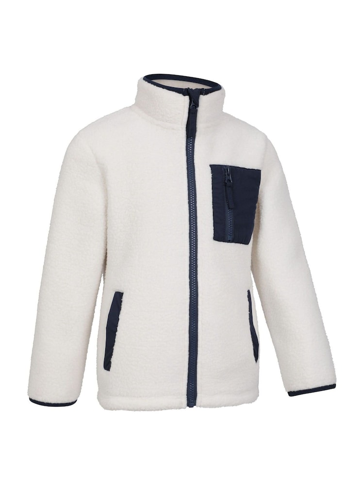 Mountain Warehouse Natural Kids Atlas Zip Borg Fleece - Image 3 of 5