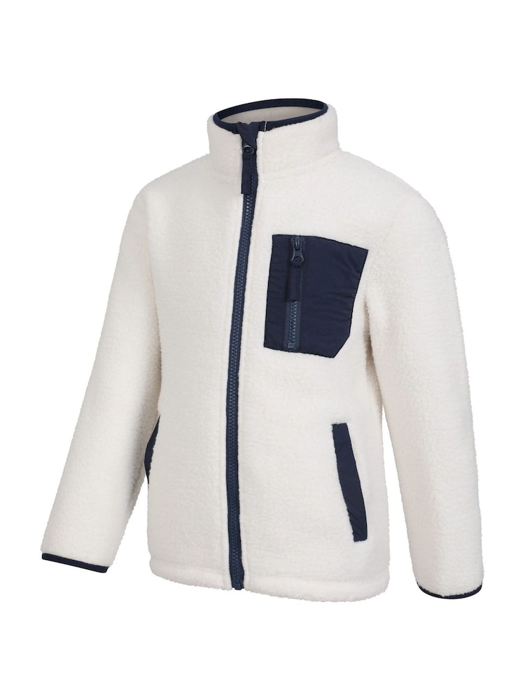 Mountain Warehouse Natural Kids Atlas Zip Borg Fleece - Image 4 of 5