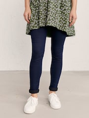 Seasalt Cornwall Blue Petite Bosvenning Jeggings - Image 1 of 6