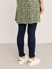 Seasalt Cornwall Blue Petite Bosvenning Jeggings - Image 2 of 6