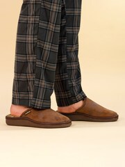 Goodyear Glen Brown Mens Mule Slippers - Image 4 of 5