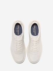 Cole Haan Cream Grand Crosscourt Packaway Trainers - Image 4 of 6