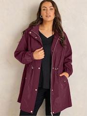Evans Red Lightweight Rain Jacket - Image 1 of 7
