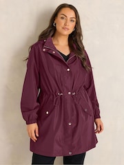 Evans Red Lightweight Rain Jacket - Image 2 of 7