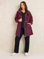 Evans Red Lightweight Rain Jacket - Image 4 of 7