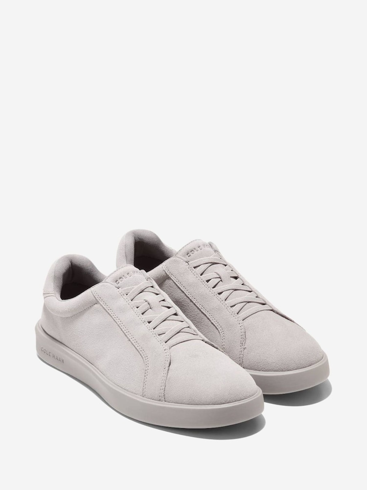 Cole Haan Grey Grand Crosscourt Daily Lace To Toe Trainers - Image 2 of 6 Cole Haan Grey Grand Crosscourt Daily Lace To Toe Trainers - Image 2 of 6