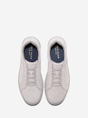 Cole Haan Grey Grand Crosscourt Daily Lace To Toe Trainers - Image 3 of 6