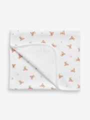 Polo Ralph Lauren Baby Pink Bears Baby Blanket - Image 1 of 2