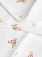 Polo Ralph Lauren Baby Pink Bears Baby Blanket - Image 2 of 2