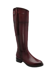 Ravel Red Knee High Riding Boots - Image 1 of 4