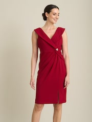 Rochie petrecută drapată Gina Bacconi Solange - Imaginea 1 din 5