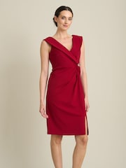 Rochie petrecută drapată Gina Bacconi Solange - Imaginea 5 din 5