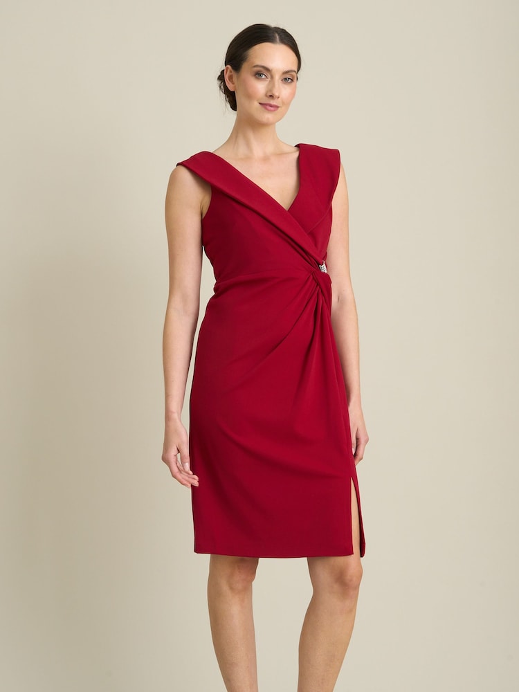 Rochie petrecută drapată Gina Bacconi Solange - Imaginea 5 din 5 Rochie petrecută drapată Gina Bacconi Solange - Imaginea 5 din 5