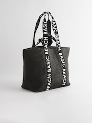 Rockett St George – Tote-Bag für den Strand mit Henkel und Schriftzug - Bild 10 von 10