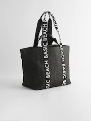 Rockett St George – Tote-Bag für den Strand mit Henkel und Schriftzug - Bild 6 von 10