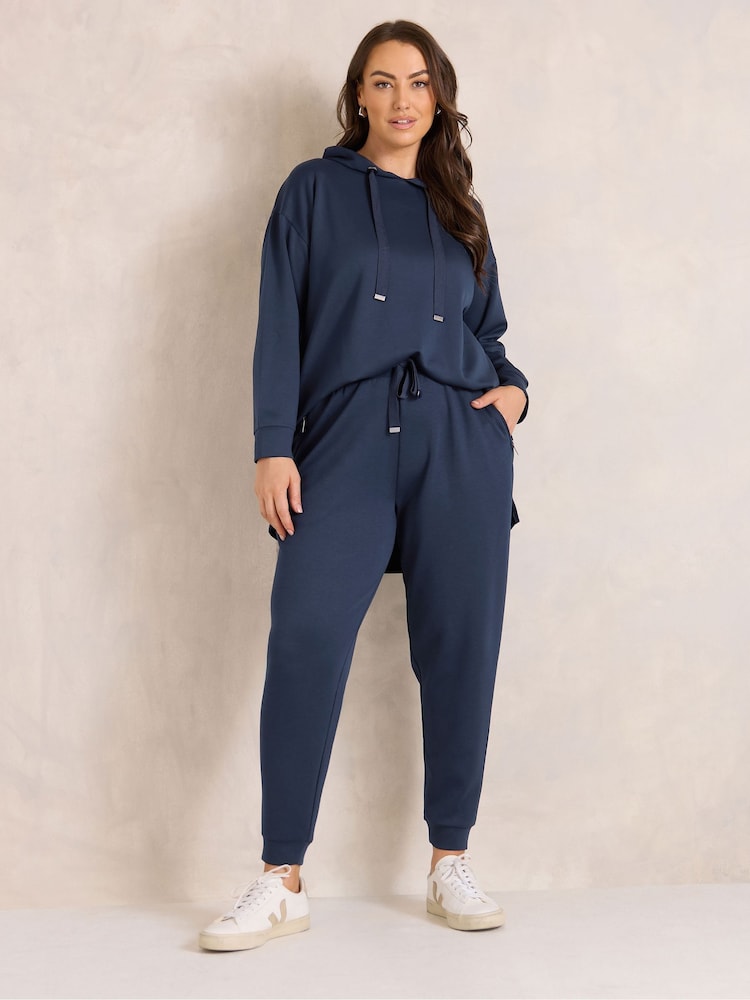 Calça Jogger Evans Luxe com Bolso com Zíper - Imagem 2 de 6