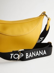 Rockett St George Yellow Banana Cross-Body Bag - Image 7 of 9
