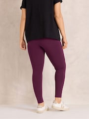 Evans Pink Cotton Leggings - Image 3 of 6