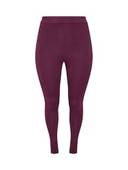Evans Pink Cotton Leggings - Image 5 of 6