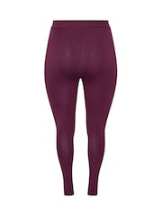 Evans Pink Cotton Leggings - Image 6 of 6