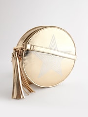 Rockett St George Gold Crossbody Circle Bag - Image 1 of 5