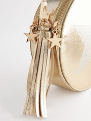 Rockett St George Gold Crossbody Circle Bag - Image 3 of 5