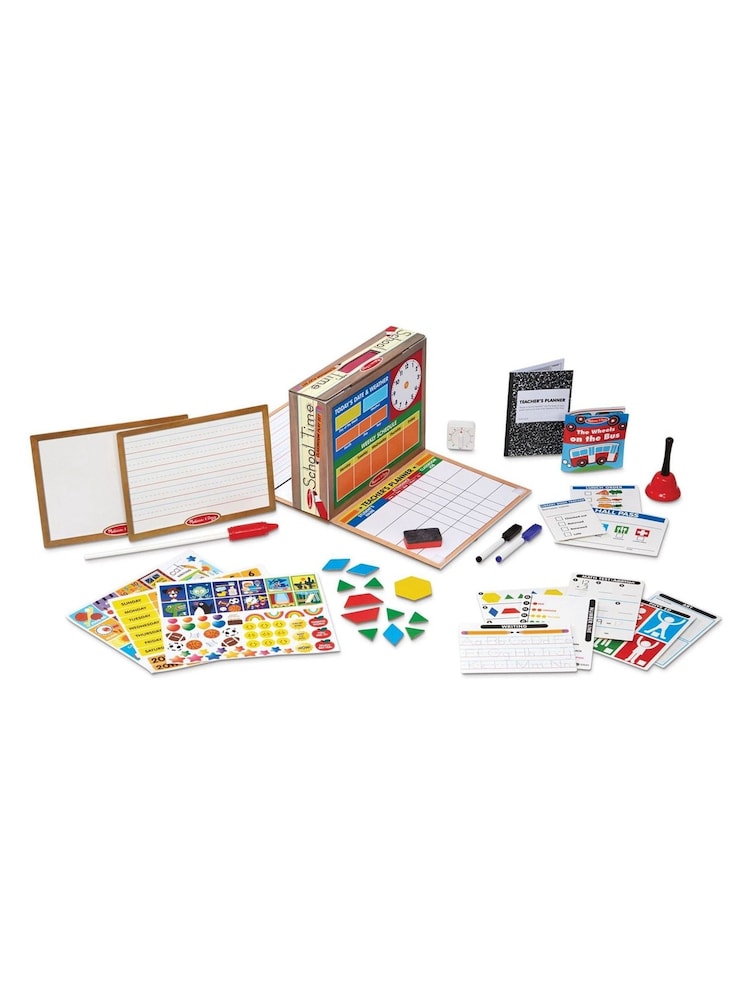 Melissa & Doug School Time! Classroom Play Set - Image 1 of 4 Melissa & Doug School Time! Classroom Play Set - Image 1 of 4