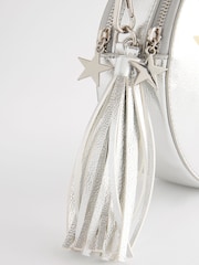 Rockett St George Silver Crossbody Circle Bag - Image 10 of 11