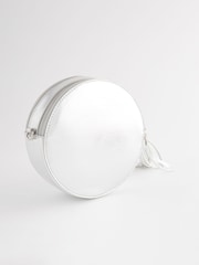 Rockett St George Silver Crossbody Circle Bag - Image 7 of 11