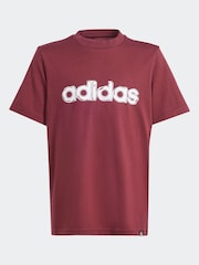 Jagodno rdeča - adidas majica s kratkimi rokavi in grafiko table growth  Sportswear - Slika 1 iz 5