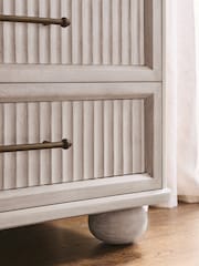White Bourton Solid Mango 6 Drawer Chest of Drawers - Image 6 of 12