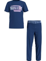 Calvin Klein Kids Blue Intense Power Knit Sleepwear Set - Image 1 of 1