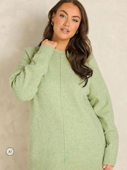 Evans Green Front Seam Jumper - Image 1 of 6