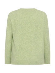 Evans Green Front Seam Jumper - Image 6 of 6
