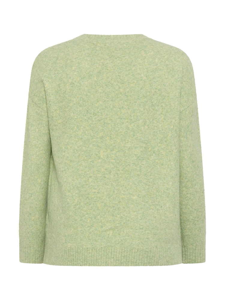 Evans Green Front Seam Jumper - Image 6 of 6 Evans Green Front Seam Jumper - Image 6 of 6