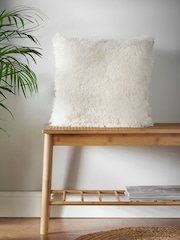 Catherine Lansfield Cream So Soft Cuddly Cushion - Image 1 of 6