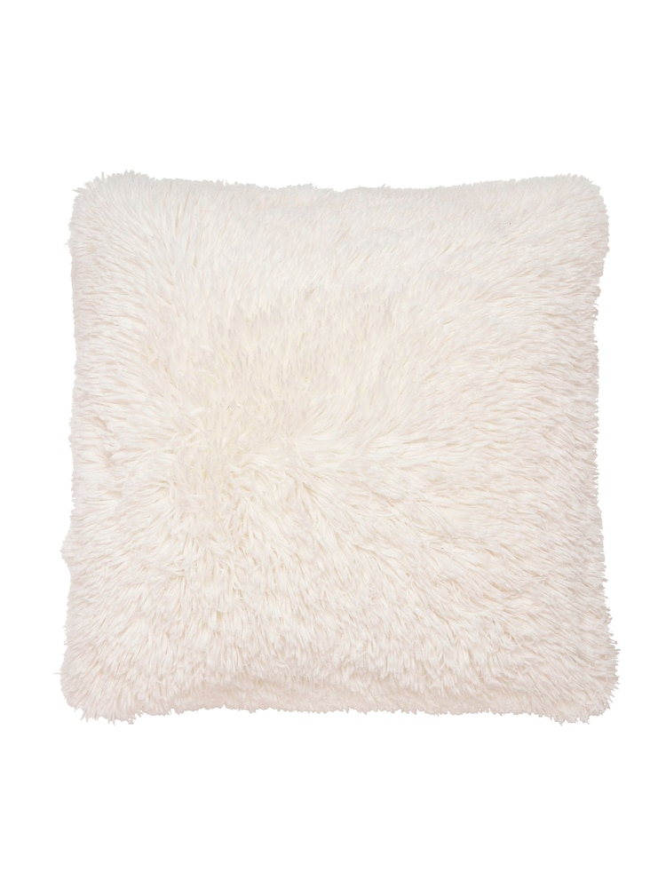 Catherine Lansfield Cream So Soft Cuddly Cushion - Image 6 of 6