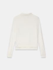 Mint Velvet Cream Layered Detail Knit Cardigan - Image 7 of 7