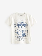 Orange/Teal Blue The Ice age Graphic Regular Fit Short Sleeve T-Shirts 3 Pack (3-16yrs) - Image 4 of 6